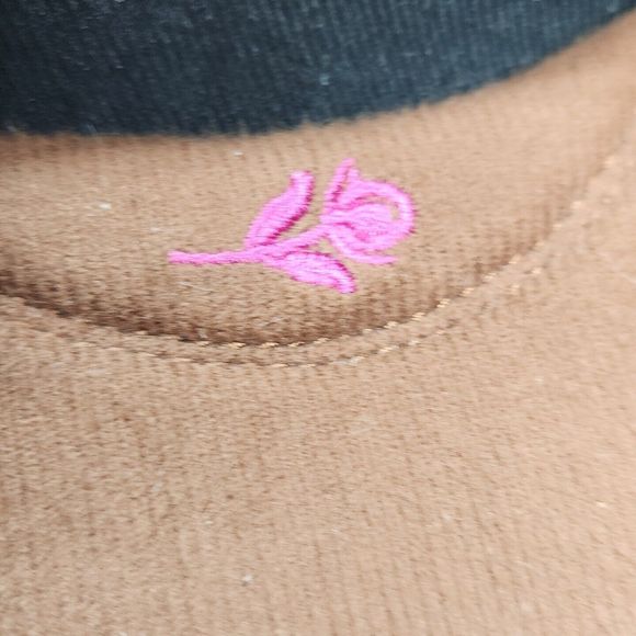 Ros Hommerson Tao Shoe Brown Leather Suede Bow Women's 8M Low 1.5" Heel Wedge - Picture 10 of 16